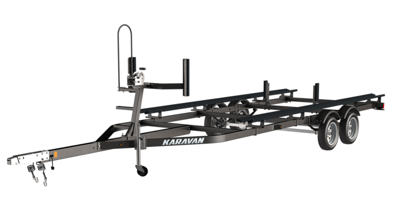 Karavan Tandem Axle Midsize Pontoon Trailer